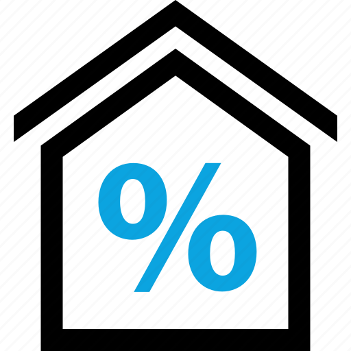 Equity, home, house, percent, percentage, rate, revenue icon - Download on Iconfinder