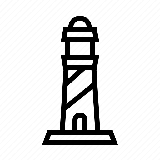 Lighthouse, building, light, beach, marine icon - Download on Iconfinder