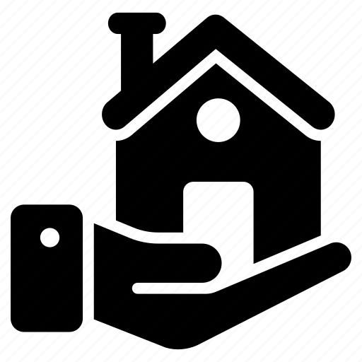 Mortgage, house, building, property, estate, hand icon - Download on Iconfinder