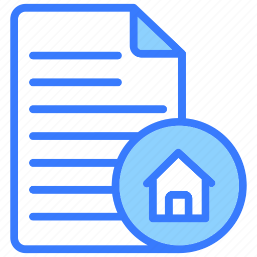 Sale deed, contract, document, undertaking, home sale icon - Download on Iconfinder
