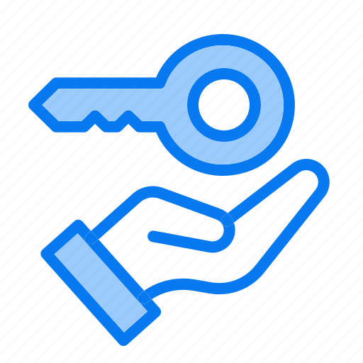 Key, hand, service icon - Download on Iconfinder
