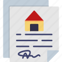 property, document, contract, file, home, house, real, estate