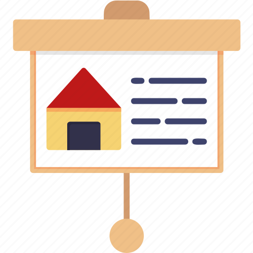 Property, presentation, business, house, real, estate icon - Download on Iconfinder