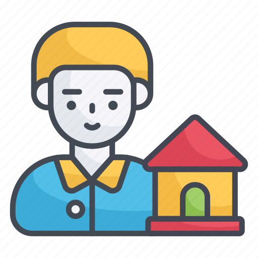 Broker, service, home, agency icon - Download on Iconfinder