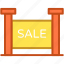 commercial sign, sale, sale info, sale notice, sale sign 