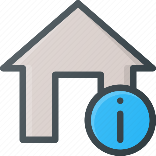 Apartment, home, house, info, information, real, setate icon - Download on Iconfinder