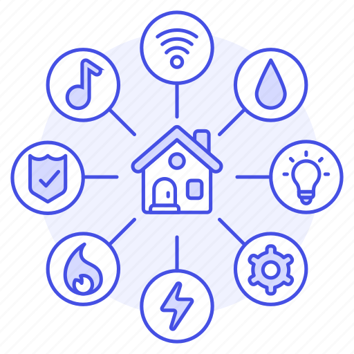 Estate, house, info, information, insurance, power, real icon - Download on Iconfinder