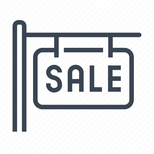 For, home, house, real estate, sale, sign icon - Download on Iconfinder