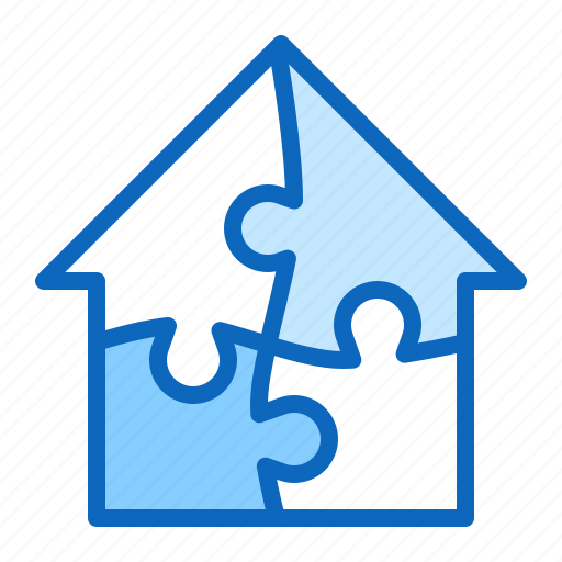 Estate, house, ownership, part, real, share icon - Download on Iconfinder