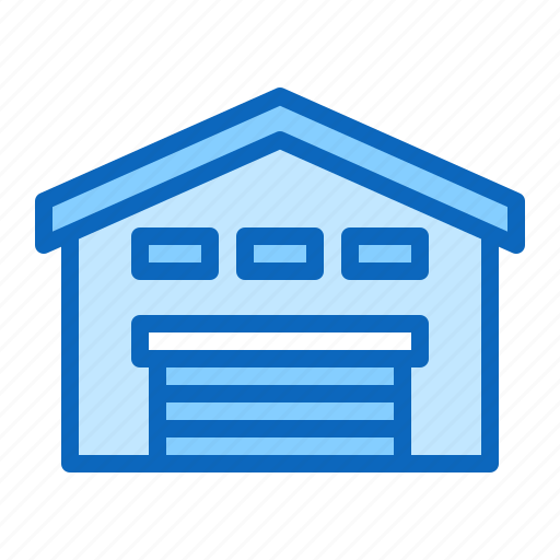 Estate, garage, real, storehouse icon - Download on Iconfinder