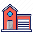 garage, property, house, home