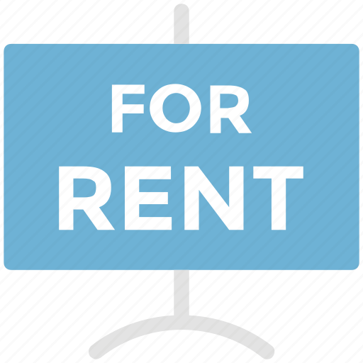 For rent, house, house for rent, info, real estate icon - Download on Iconfinder