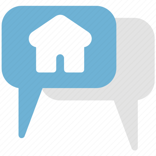 Bubble, chat, comments, property chat icon - Download on Iconfinder