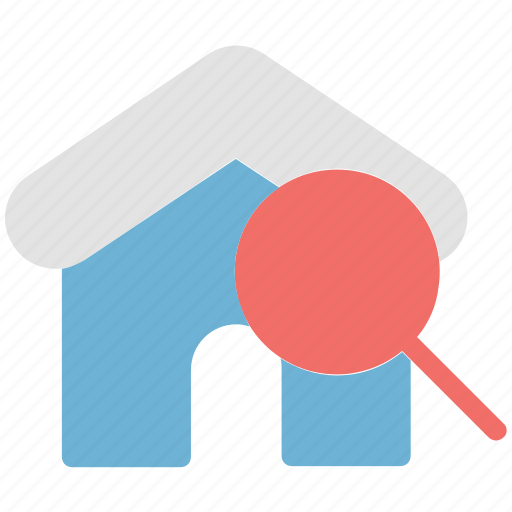 Find, home, inspection, magnifier, magnifying, search icon - Download on Iconfinder