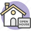 advertising, building, new home, open house, resident 