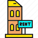 boarding, building, house, rent, room