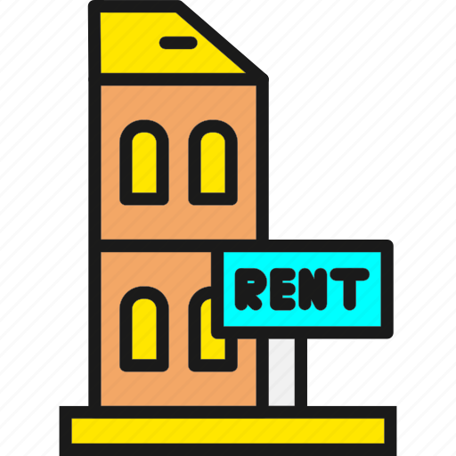 Boarding, building, house, rent, room icon - Download on Iconfinder