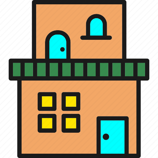 Homebuilding, house, home, estate icon - Download on Iconfinder