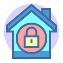 estate, home, lock, property, secure