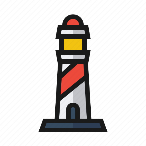 Lighthouse, building, light, beach, marine, beacon icon - Download on Iconfinder