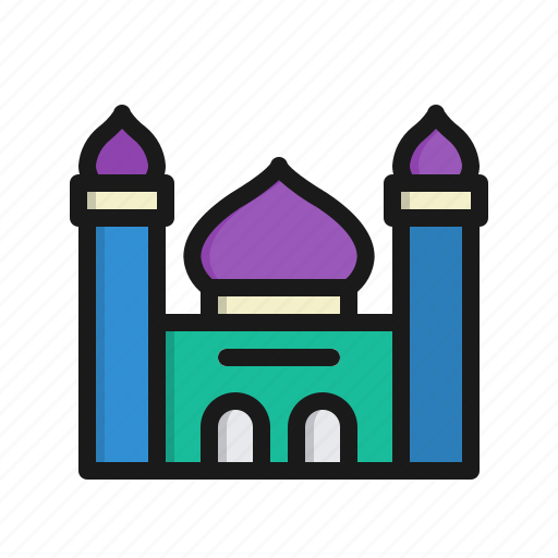 Mosque, building, muslim, place icon - Download on Iconfinder