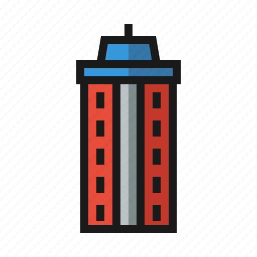 Skycraper, building, city, real estate icon - Download on Iconfinder