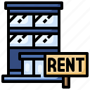 apartment, real, estate, rental, building