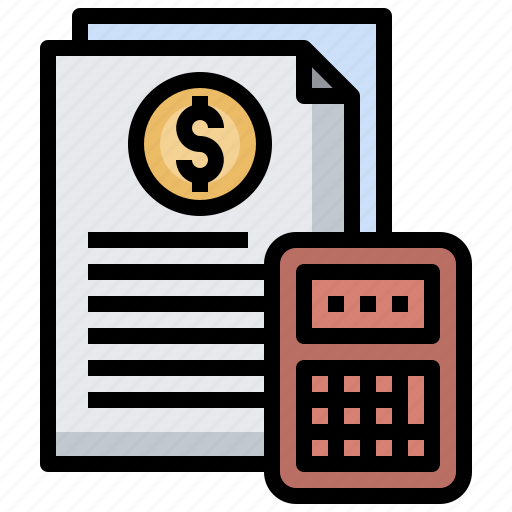 Finances, budget, money, calculator, cost icon - Download on Iconfinder