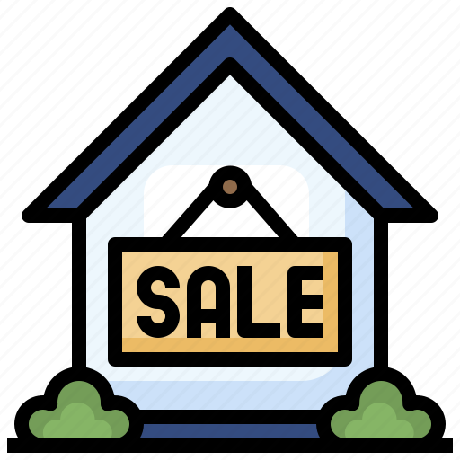 Sale, real, estate, property, house, architecture icon - Download on Iconfinder