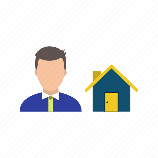 Agent, insurance, house icon - Download on Iconfinder
