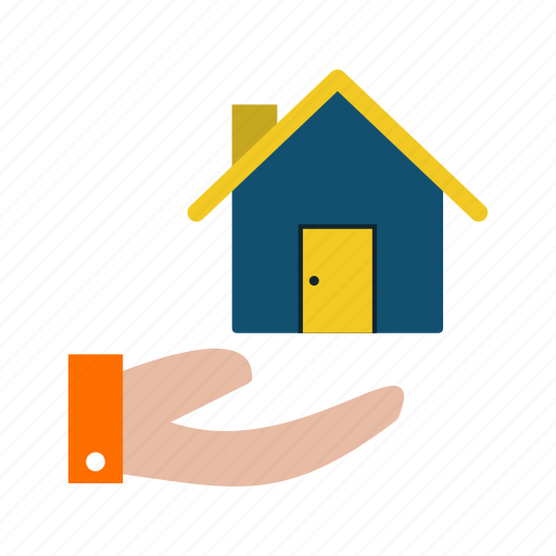 House on hand, house in hand icon - Download on Iconfinder