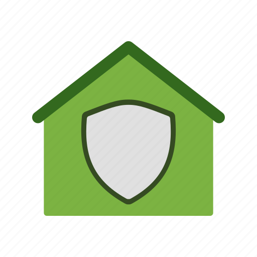 House insurance, house shield, house protection icon - Download on Iconfinder