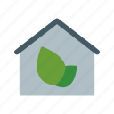 eco, green house, house 