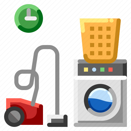 Pantry room, vacuum cleaner, washer-dryer, washing machine icon - Download on Iconfinder
