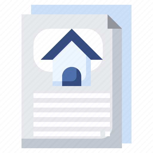 Mortgage, contract, document, arragement, file icon - Download on Iconfinder