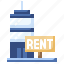 office, town, real, estate, rent 