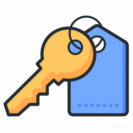Key, keychain, open, real estate icon - Download on Iconfinder