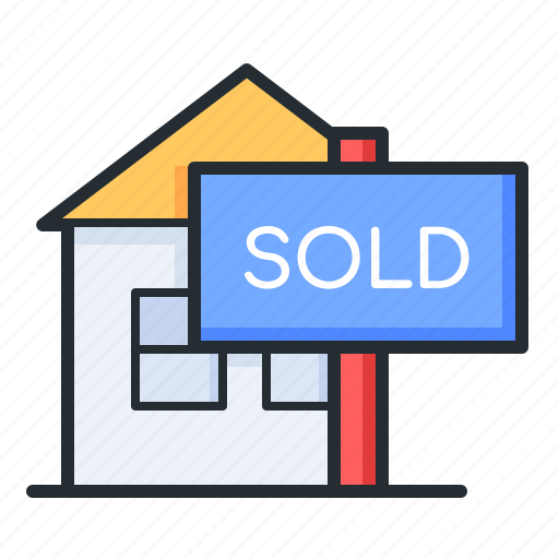 Sold, house, purchase, real estate icon - Download on Iconfinder