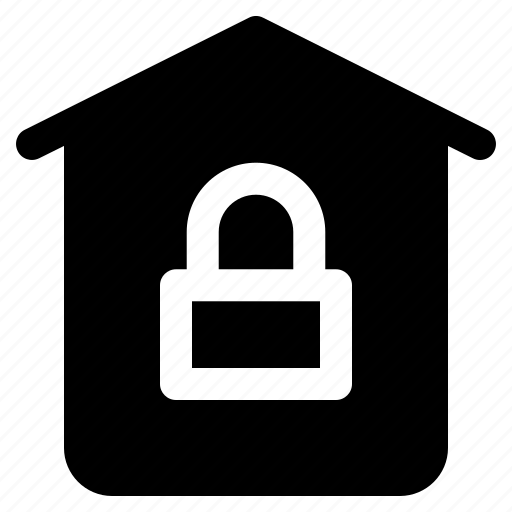 Home, lock, property, real estate, security icon - Download on Iconfinder