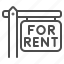 rent, renting, for rent, sign, real estate 