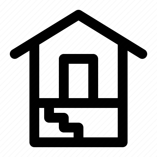 Basement, floor, building, house, stairs, home, estate icon - Download on Iconfinder