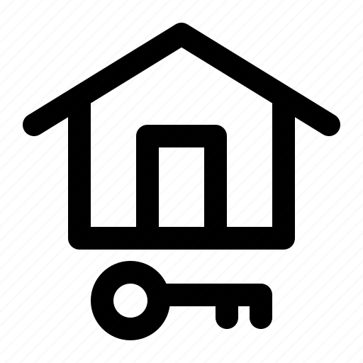 Home, key, house, rental, property, safe, access icon - Download on Iconfinder