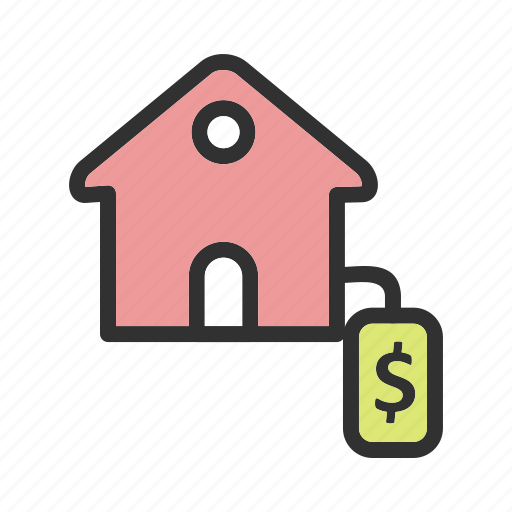 Dollar, home, house, money icon - Download on Iconfinder