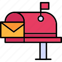 mail, box, email, post