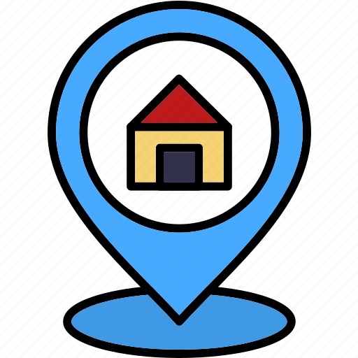 Property, location, building, estate, home, house, real icon - Download on Iconfinder