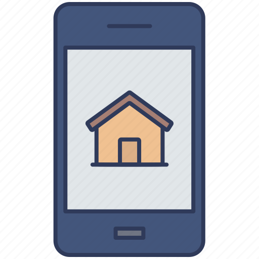 Phone, mobile, smartphone, house, cell icon - Download on Iconfinder