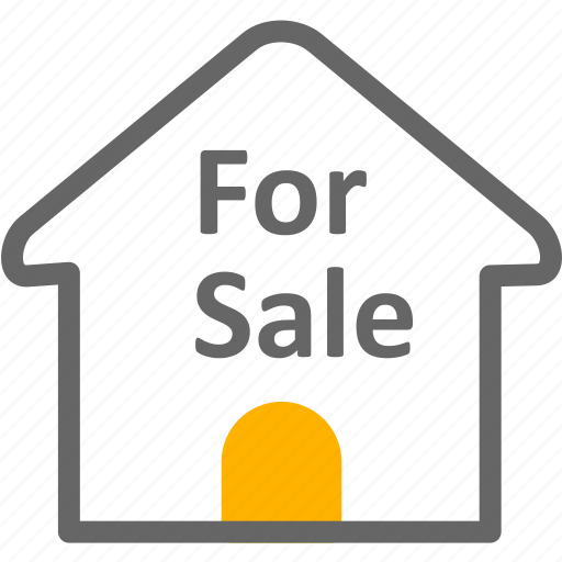 Estate, for, home, house, real, sale icon - Download on Iconfinder