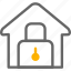 house, lock, security 