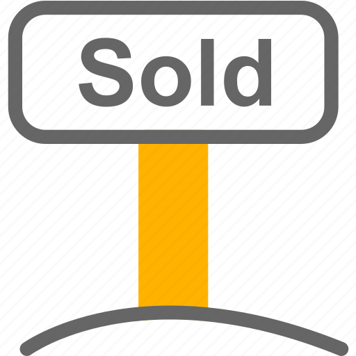 House, property, sold icon - Download on Iconfinder