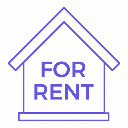 For rent, house, property, real estate, realty, rent, renting icon - Download on Iconfinder